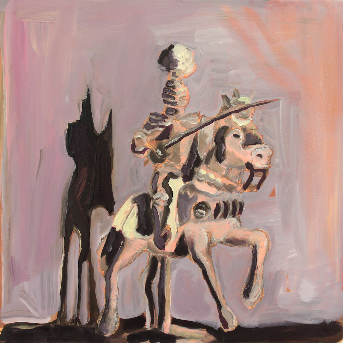 Joesph Heffernan, Orpheus, 2018, oil on panel, 30 x 25 cm; courtesy the artist | Joseph Heffernan: There were Strange Gatherings | Thursday 12 March  – Sunday 26 April 2020 | Royal Hibernian Academy