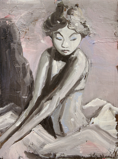 Joesph Heffernan, Still Life, oil on linen, 2019, 24 x 18cm | Joseph Heffernan: There were Strange Gatherings | Thursday 12 March  – Sunday 2 August 2020 | Royal Hibernian Academy