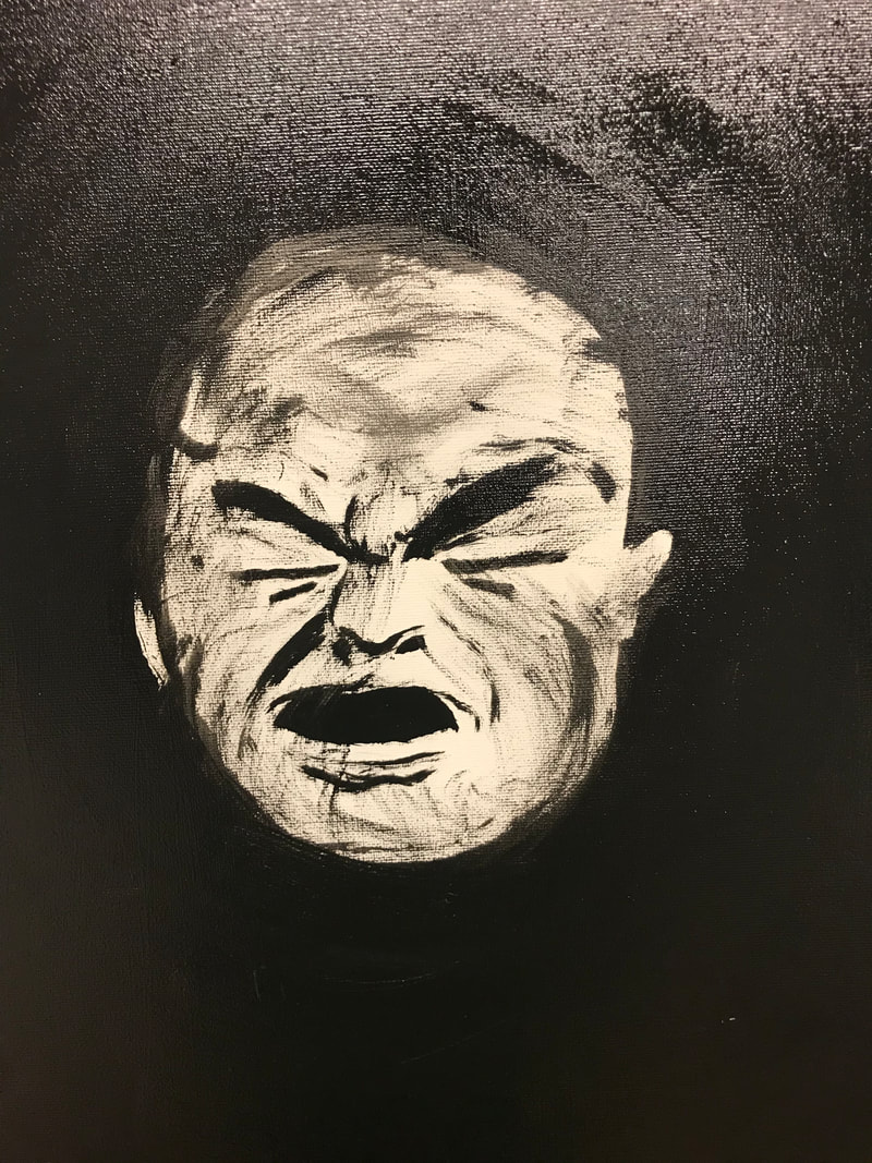 Pippy Firman: Forlorn II, 2020. Oil on Canvas. 60cm x 50cm. Courtesy of the Artist | Pippy Firman: Solitary Refinement | Thursday 9 July  – Sunday 9 August 2020 | Wexford Arts Centre