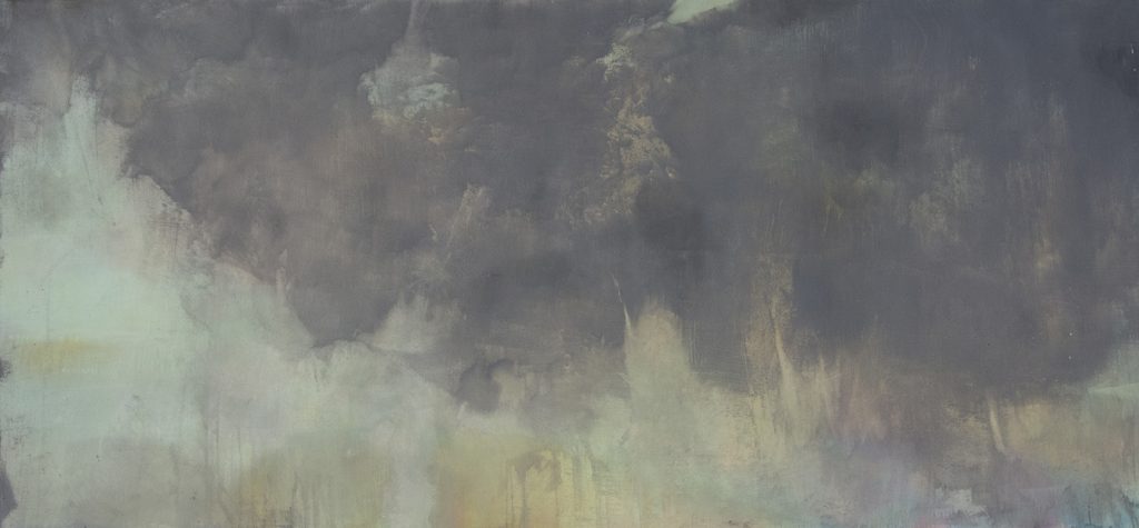 Paddy Lennon: Water's edge, 2020, oil on canvas | Paddy Lennon: Amuigh faoin Spéir | Monday 31 August  – Wednesday 7 October 2020 | Wexford Arts Centre