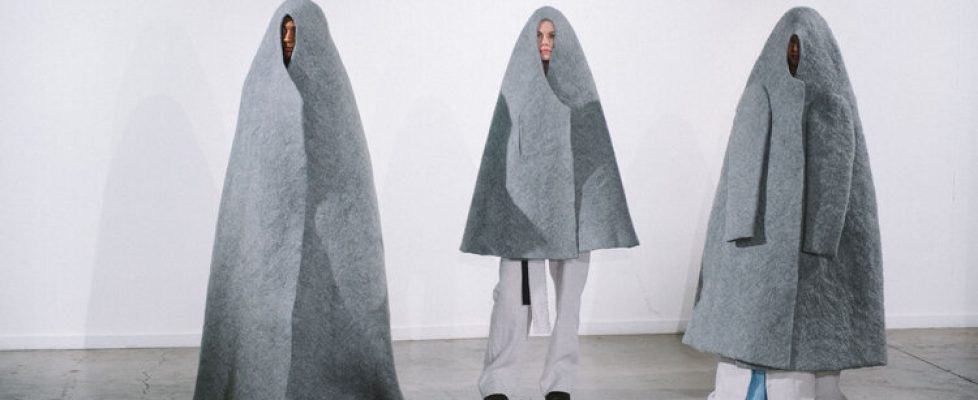 Alla Sinkevich_Set of three Dome Coats, Large Dome Coat, Small Dome Coat and Dome Coat with Sleeves