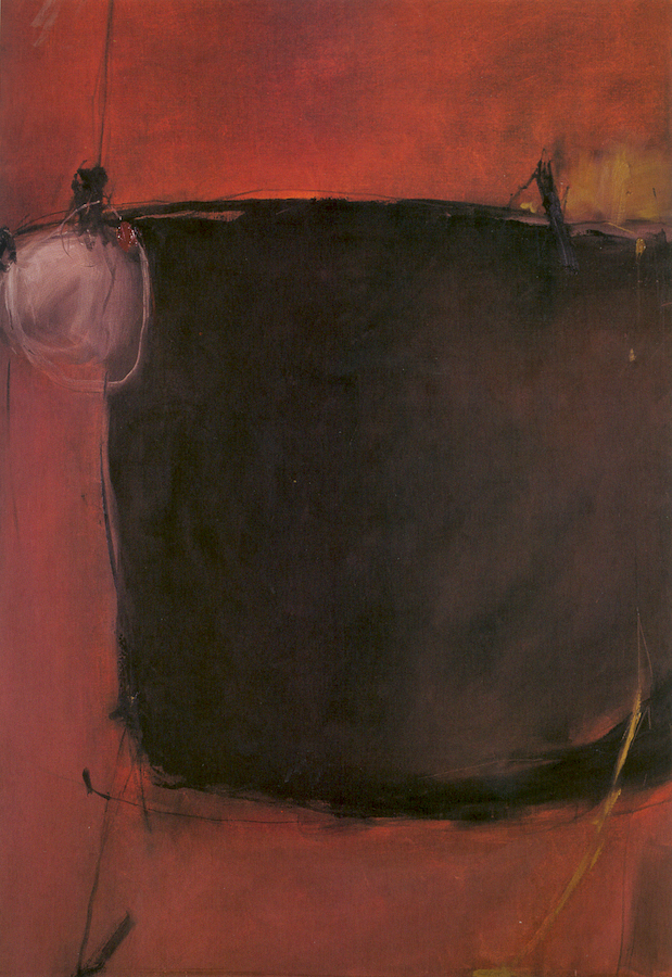 Cecil King, Dawn Image, 1962, oil on canvas. Collection & image © Hugh Lane Gallery. © Estate of the Artist. | Cecil King: Present in Time Future | Tuesday 11 May  – Sunday 28 November 2021 | Hugh Lane Gallery