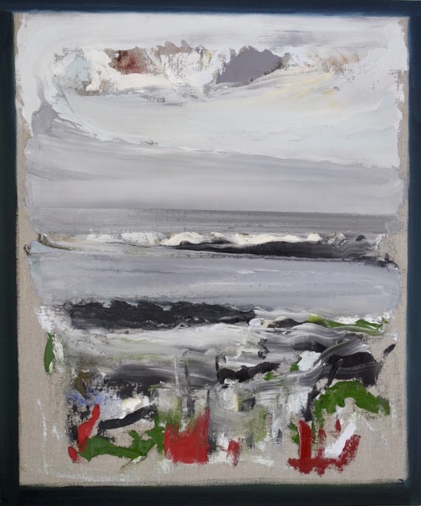 Eddie Kennedy, Ground, oil on linen, 69 x 58 cm | Eddie Kennedy: Arena | Thursday 20 May  – Saturday 26 June 2021 | Hillsboro Fine Art