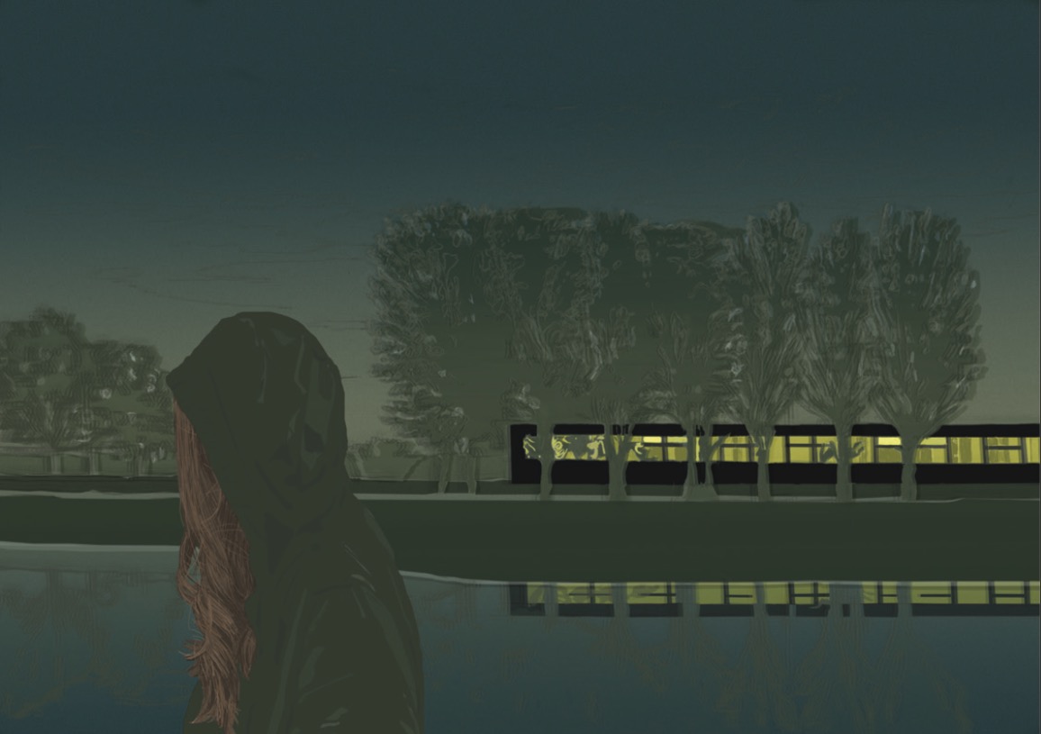 Gary Coyle, Blackrock Park (Dry Rober), 2021 | Gary Coyle: On Returning | Saturday 24 July  – Sunday 26 September 2021 | Municipal Gallery