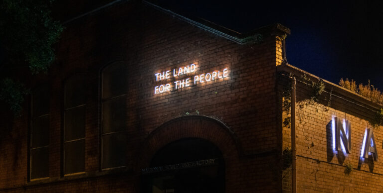 Eimear Walshe: The Land For The People; photo: Jedrzej Niezgoda | Eimear Walshe: The Land For The People | Monday 21 June  – Tuesday 21 December 2021 | National Sculpture Factory