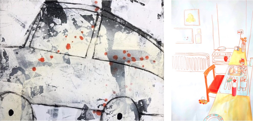 Kelly Ratchford and Jaki Coffey: Less Jam, More Havoc | Thursday 15 July  – Sunday 15 August 2021 | Olivier Cornet Gallery