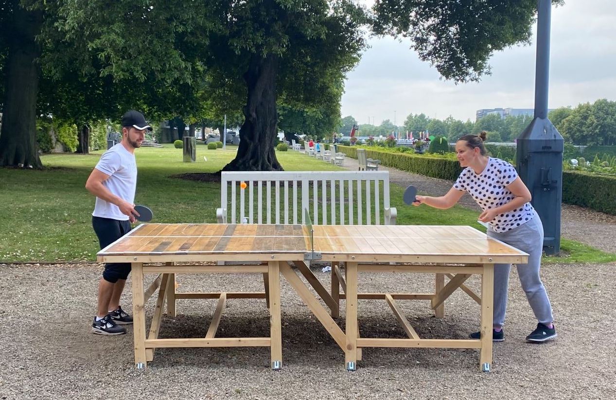 Mark Clare: Ping Pong Diplomacy | until Sunday 3 October 2021  | IMMA