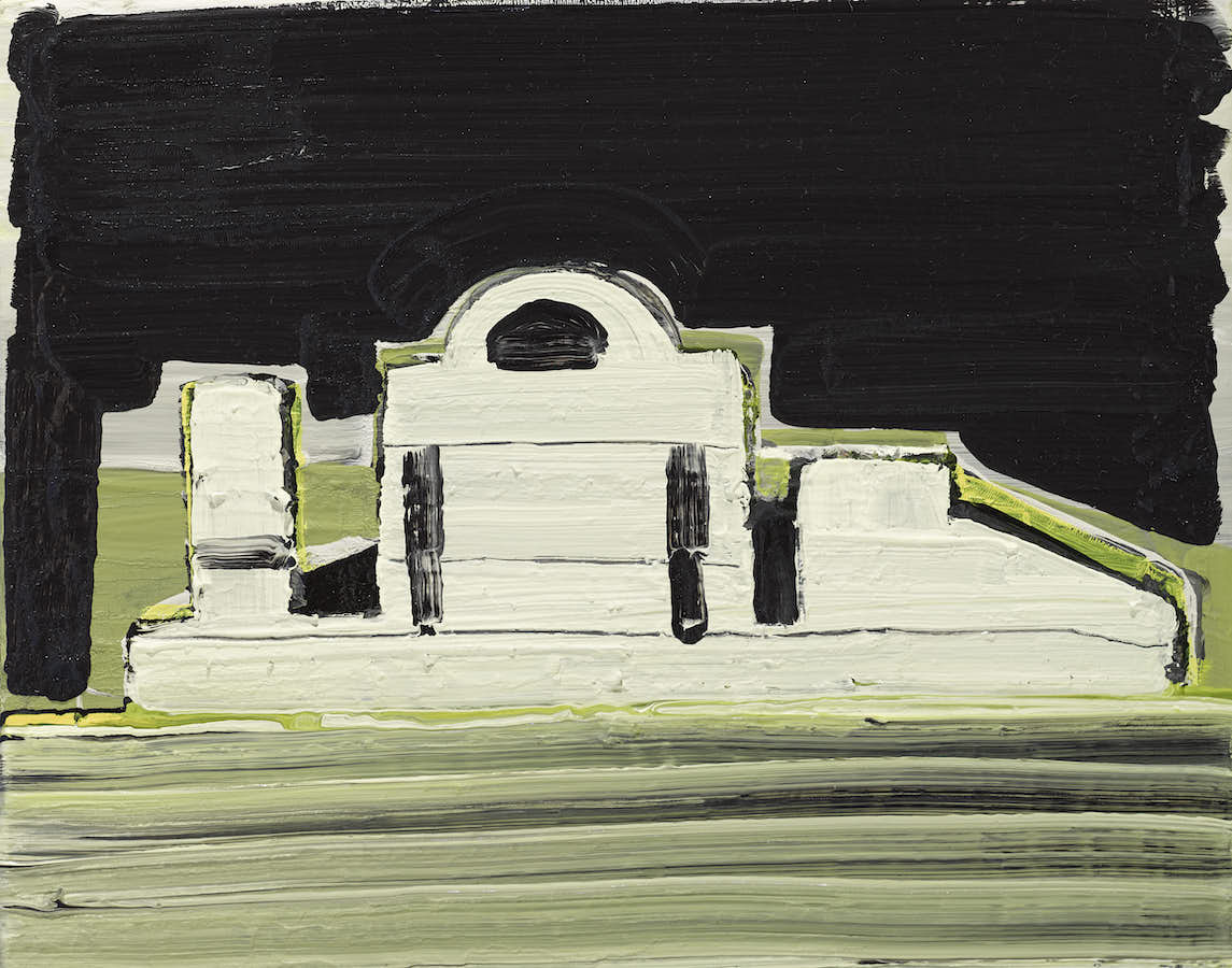 Sinéad Ní Mhaonaigh: By Night, 40x50cm, oil on canvas, 2021 | Sinéad Ní Mhaonaigh: Cnuasach | Saturday 11 September  – Saturday 16 October 2021 | Uillinn: West Cork Arts Centre