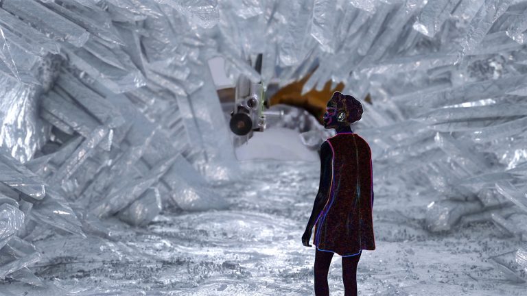 The Otolith Group, INFINITY Minus Infinity, 2019, Video, 56 min. 51 sec., Collection Irish Museum of Modern Art, Purchase, 2020 | The Narrow Gate of the Here-and-Now: The Anthropocene | from Friday 24 September 2021  | IMMA