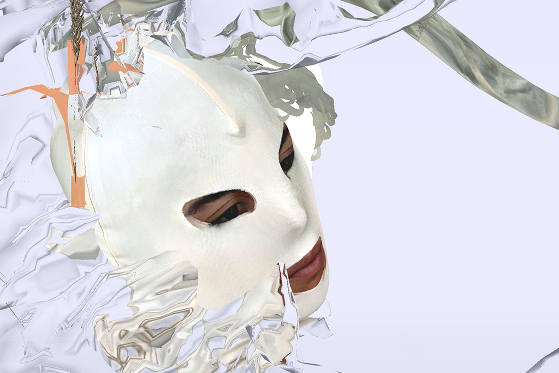 Elaine Hoey: 'Soft Synapses', 2021, 3D Scan, Expanded Digital Print, Video Animation. Courtesy of the artist. | Elaine Hoey: Mimesis | Saturday 25 September  – Friday 5 November 2021 | Solstice Arts Centre