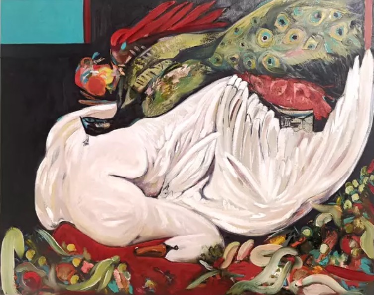 Serena Caulfield: Shapeshifter, oil on canvas, 2020 | Susan Buttner, Serena Caulfield, Anne Harkin-Petersen: Three Solo Exhibitions | Tuesday 28 September  – Thursday 18 November 2021 | Luan Gallery