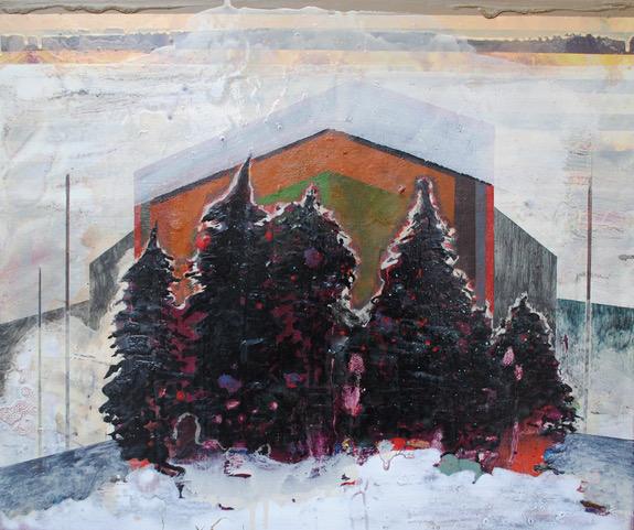 Thomas Brezing: December Day, oil on canvas, 50 x 60 cm | Gallery & Invited Artists | Thursday 25 November  – Thursday 23 December 2021 | Hillsboro Fine Art