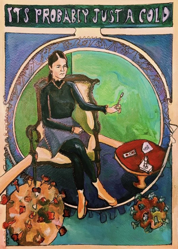 Juliette Morrison: It's probably just a cold | New Beginnings: Brigit 2022: Dublin City Celebrating Women | Tuesday 1 February  – Saturday 12 February 2022 | The LAB