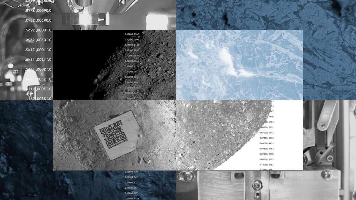 Salomé Lamas, Gaia: What If the Meteorites Would Talk (still), 2022. Video, colour, sound, 2:18 minutes. Courtesy the artist | Salomé Lamas: Gaia: What If the Meteorites Would Talk | from Wednesday 16 February 2022  | SIRIUS