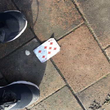 Claire Halpin: Deck – A Collection of Found Playing Cards |  The LAB 
Foley Street, Dublin 1 | Thursday 3 March to Saturday 2 July 2022 | to 