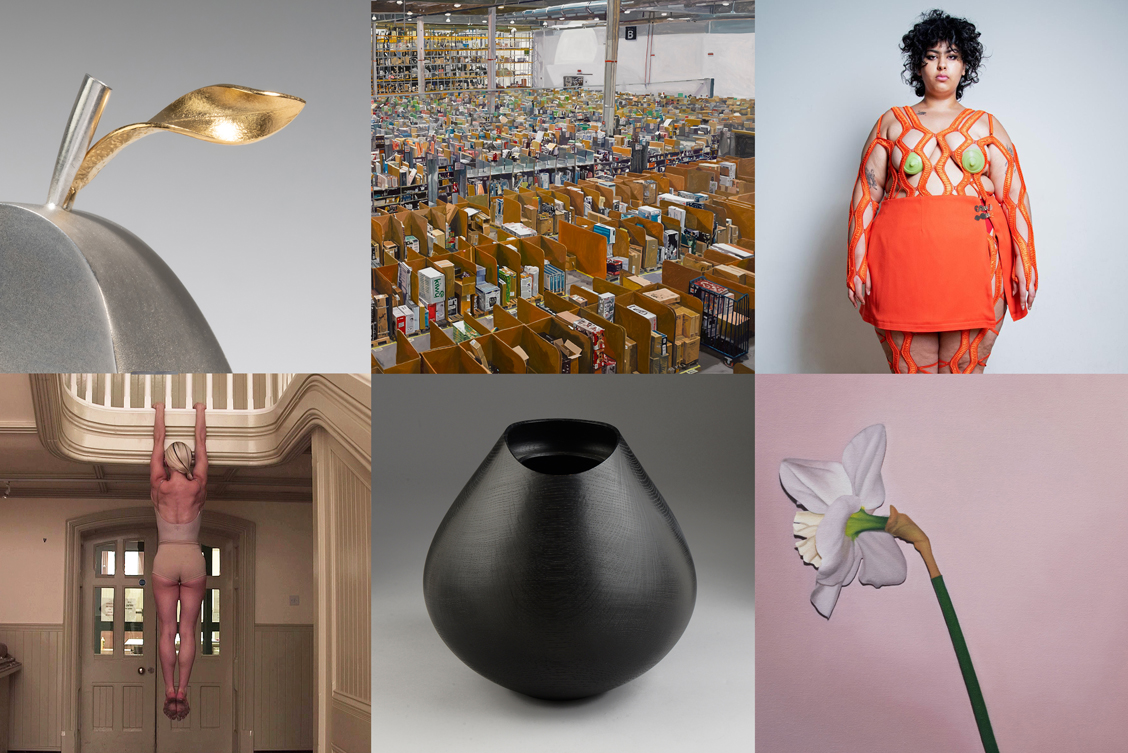 Courtesy of the artists. Top row: L - R. Annemarie Reinhold, Colin Martin, Sinéad O'Dwyer. Bottom row, L- R: Bridget O'Gorman, Liam O'Flynn, Marcel Vidal. | The Golden Fleece Award: 21 years | Saturday 23 April  – Saturday 4 June 2022 | Solstice Arts Centre