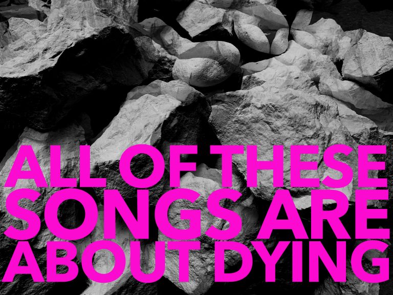 Stuart Calvin: All of These Songs are About Dying | Thursday 9 June  – Friday 22 July 2022 | Atypical Gallery