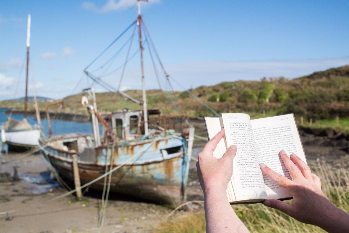 Maria Archer, Dressing the Bríd Marie, photograph by Tomasz Madajczak. Maria will perform Addressing the Bríd Marie at scheduled times during the exhibition at Uillinn. See web and social media for details. | Thresholds: BA Visual Art Graduate Show 2022 Pt 2 | Saturday 21 May  – Wednesday 15 June 2022 | Uillinn: West Cork Arts Centre