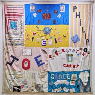 The Irish Names Quilt Exhibition |  The Source Arts Centre 
Thurles Co Tipperary | Tuesday 26 July to Saturday 30 July 2022 | to 