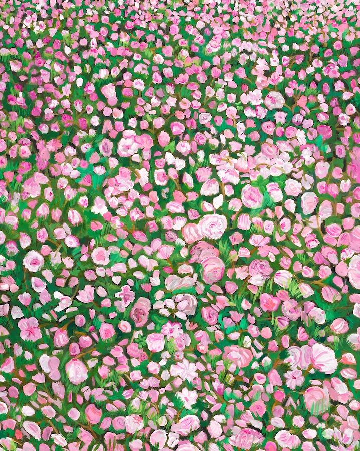 Kathy Tynan, The Breeze, oil on canvas, 102 x 82 cm, 2022 | Kathy Tynan: Soft Fascination | Thursday 23 June  – Saturday 16 July 2022 | Kevin Kavanagh