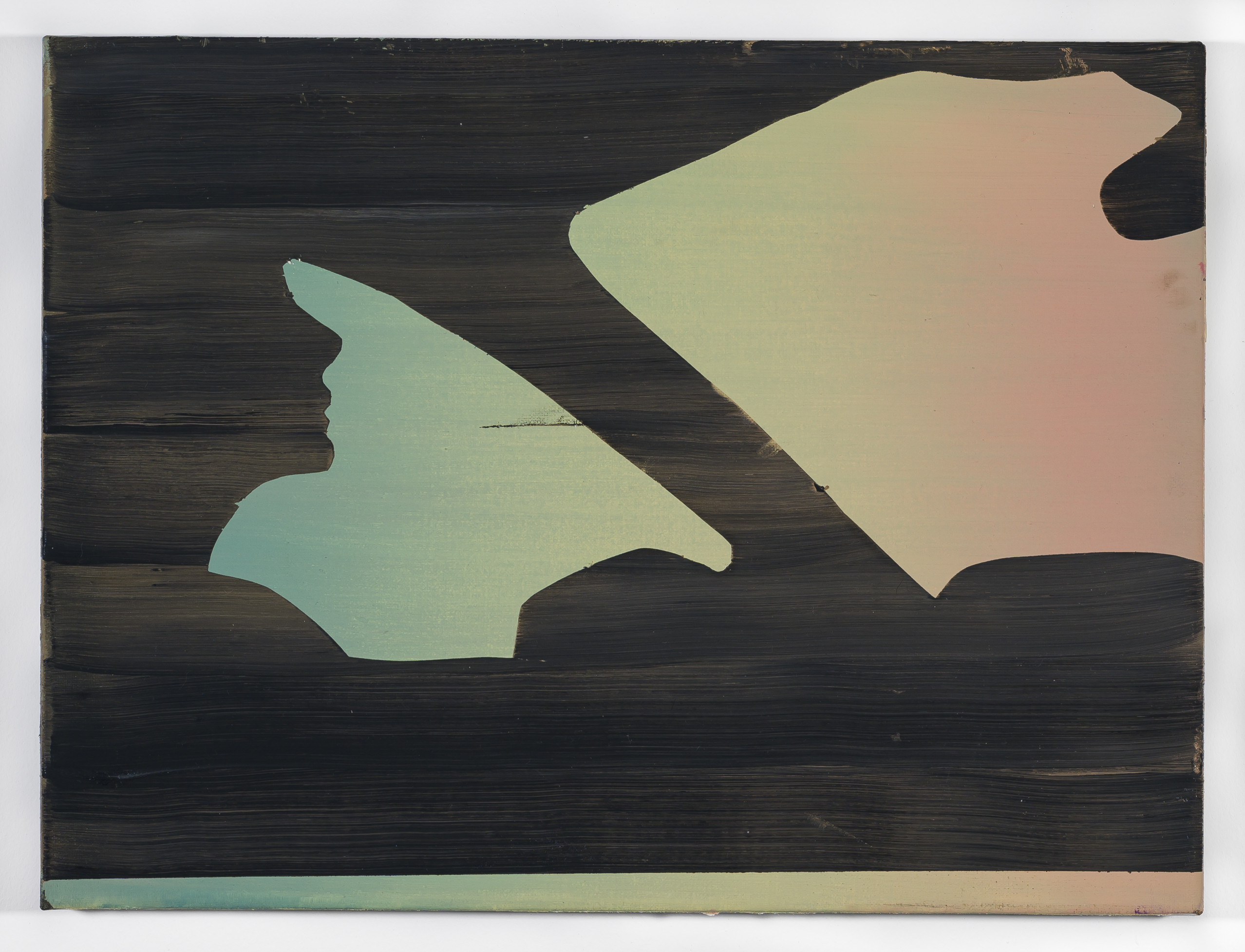 Ciarán Murphy, Solid gone 2, 2021, oil on canvas 30 x 40 cm. Image courtesy of the artist and GRIMM Gallery. Photographer, Brian Creegan | Ciarán Murphy: Merrily, Merrily, Merrily, Merrily | Friday 9 September  – Sunday 23 October 2022 | Royal Hibernian Academy