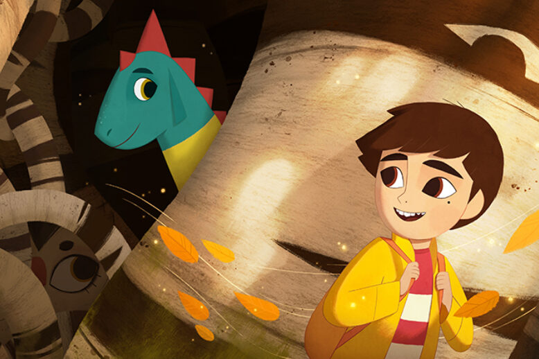 Cartoon Saloon, My Father’s Dragon, 2022. Courtesy of Netflix | My Father’s Dragon: The Exhibition | Saturday 19 November 2022  – Sunday 29 January 2023 | Butler Gallery