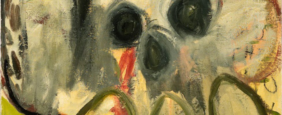 Saturday Night, 2019, oil on jute, 80 x 60 cm