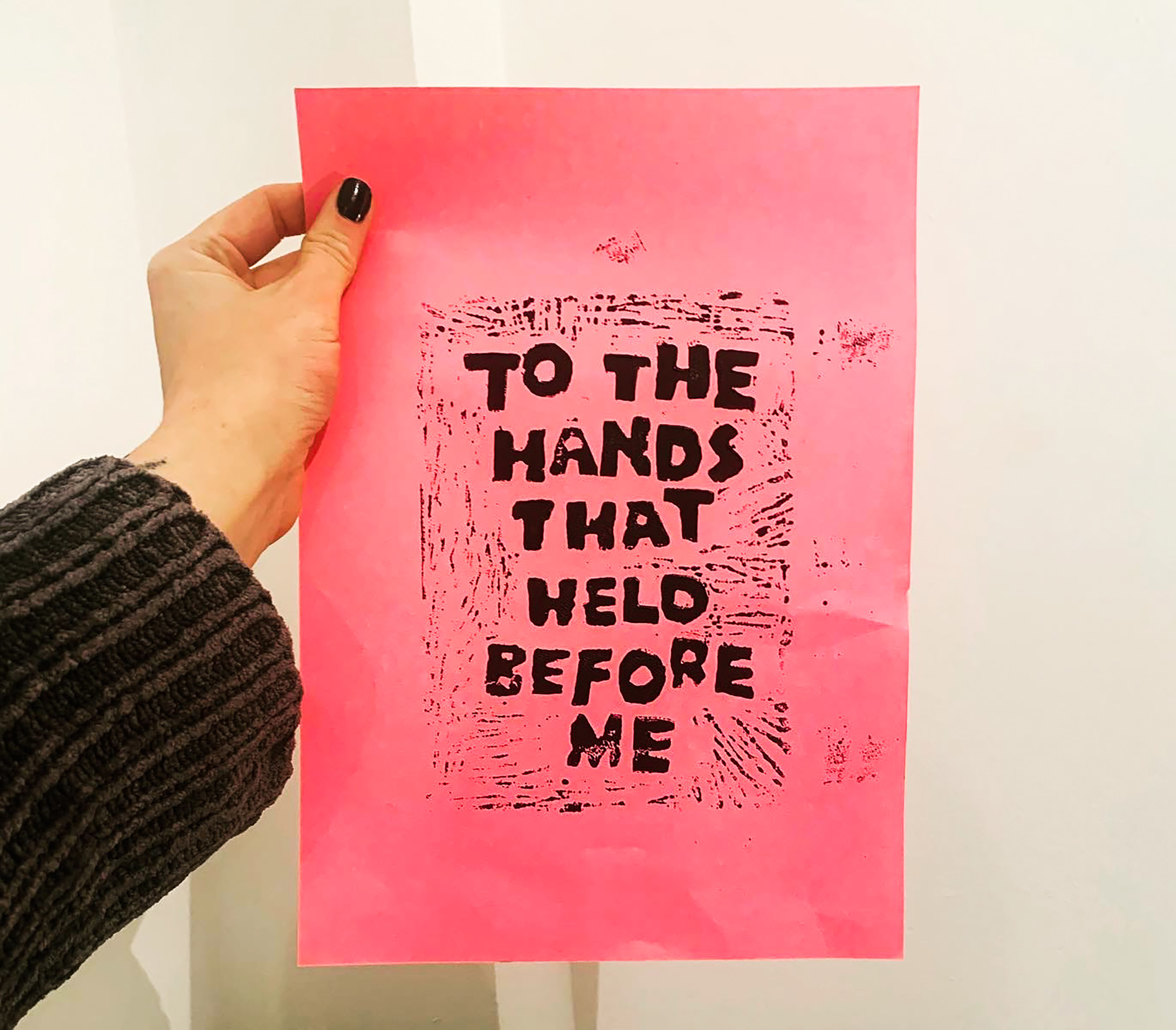 Chloe Austin, To the hands that held me before, 2022 | URGENCIES | Saturday 21 January  – Saturday 18 March 2023 | CCA