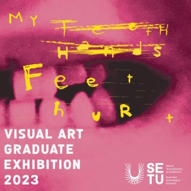 My Teeth Hurt, My Hands Hurt, My Feet Hurt |  Garter Lane Arts Centre 
O'Connell Street Waterford | Saturday 3 June to Saturday 24 June 2023 | to 