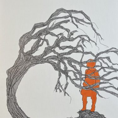 Jacqueline Nicholson: Mark Making |  Upstairs @ Walters 68 Georges Street Upper, Dún Laoghaire, Co. Dublin | Monday 24 July to Sunday 27 August 2023 | to 