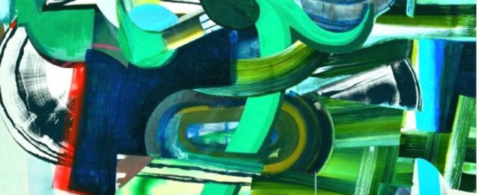 Tinka-Bechert-Spring-Release-2023-Acrylic-on-raw-canvas-150cm-x-130cm-Image-courtesy-of-the-art-2