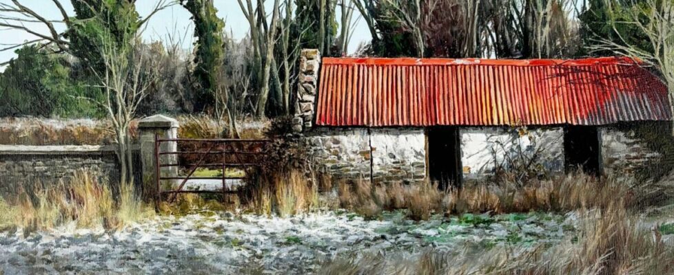 gormleysgallery-eugene-conway-winter-barn