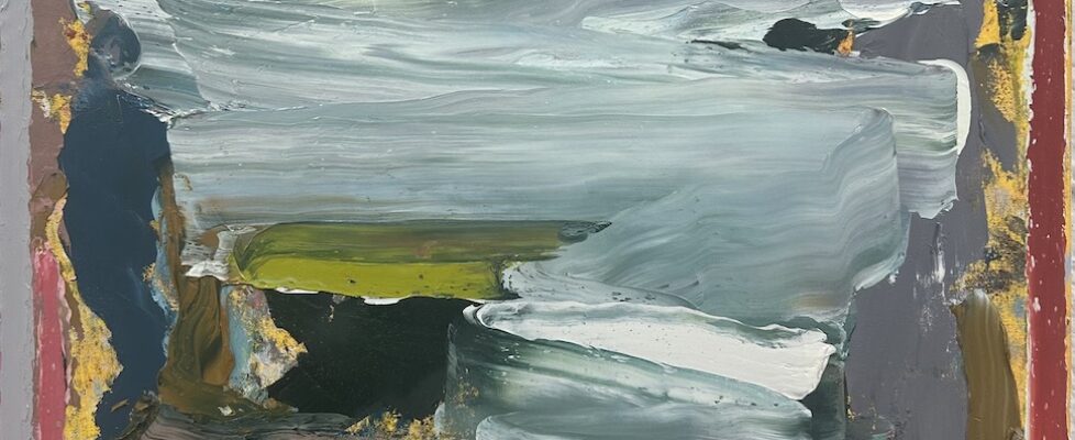 The Glistening Air, oil on canvas, 50 x 40 cm