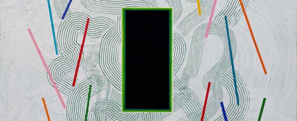 Aisling Conroy_Shrine_Portal_acrylic on wood_76 x 72 x 2 cm