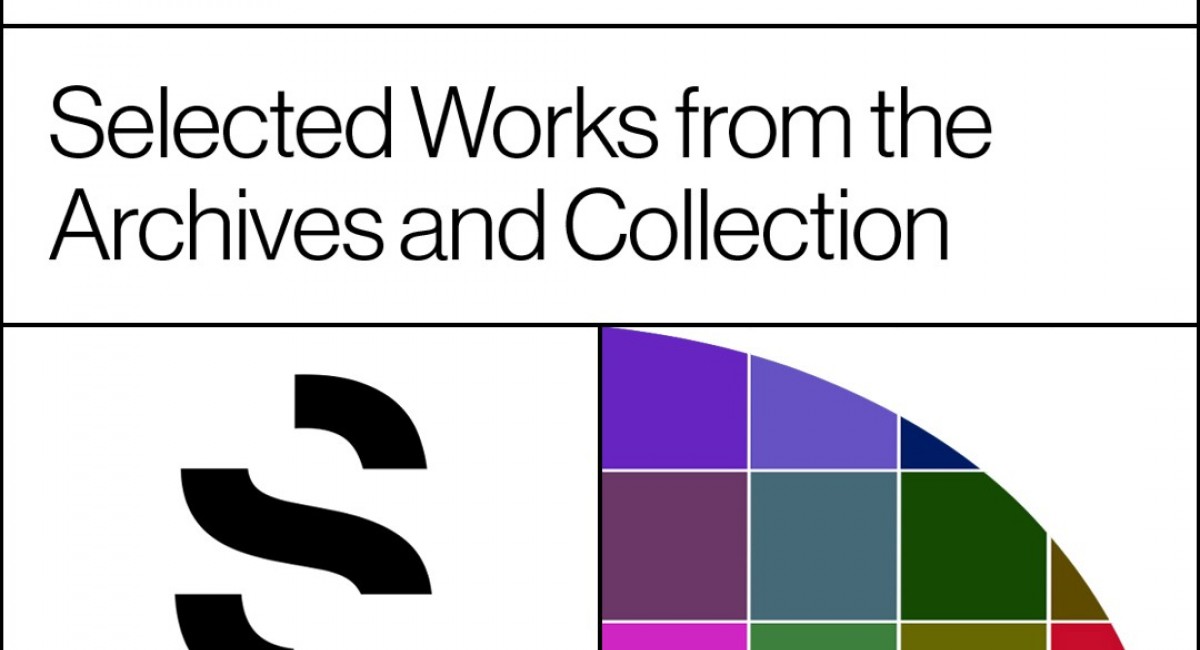 Local Colour for SIRIUS | Saturday 19 October  – Saturday 2 November 2024 | SIRIUS | Image: mostly words in black on white across the top – ‘Selected Works from the Archives and Collection’; below this, under a black line, we have the Sirius logo on the left and a cropped quadrant of a circle on the right willed with squares, cropped and not, 11 of them, each a different quite-strong colour 