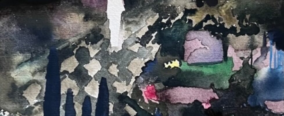 Laura-McMorrow-Florence-Court-2024-Ink-on-Paper-19cmx25cm