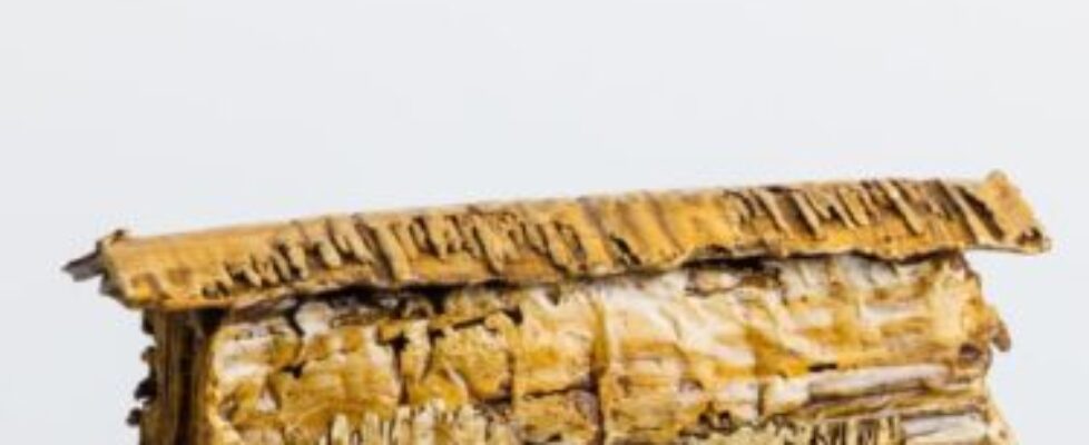 Boxcar 8, bronze, unique 12 x 25 x 12cm